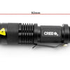 Mini Black Brand 2000LM Waterproof LED Flashlight